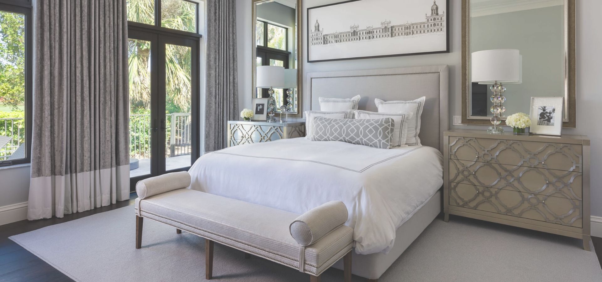 sypialnia w stylu new york