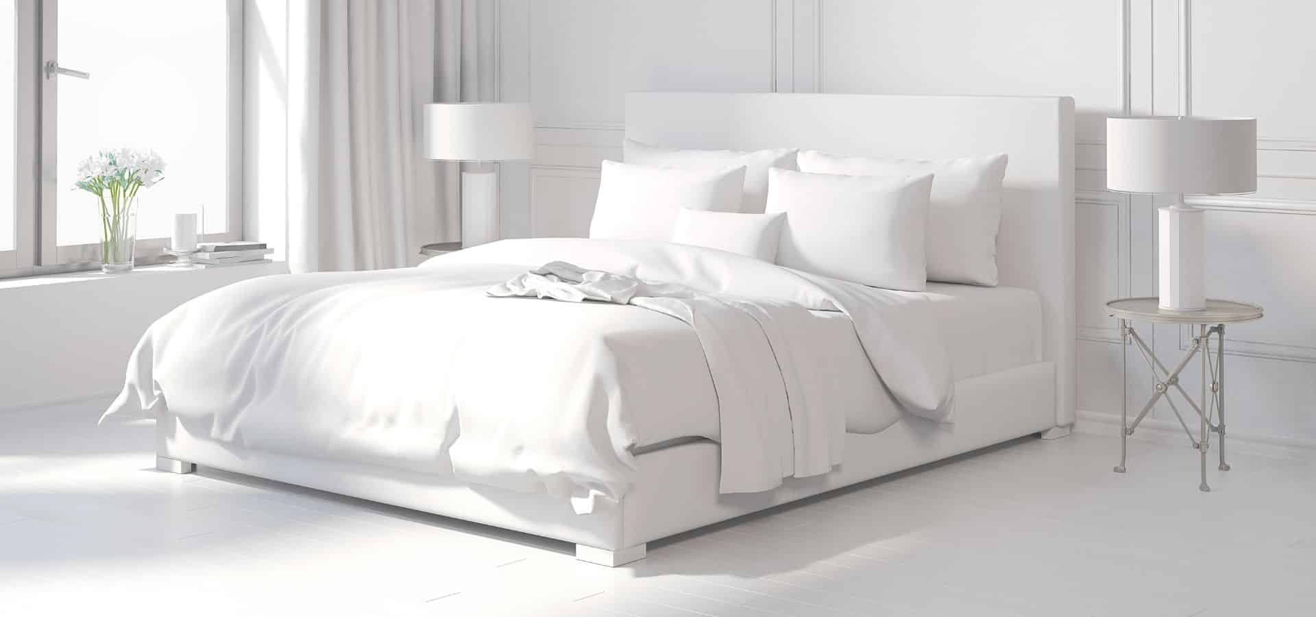 wybór tkaniny na łóżko