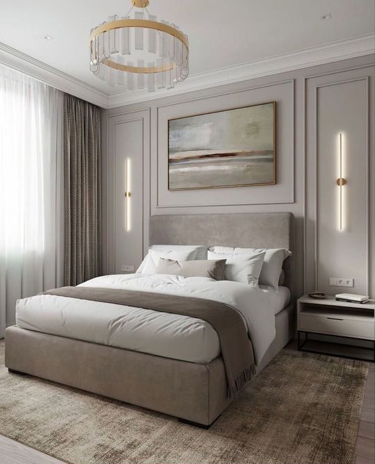 lampy do sypialni w stylu glam home
