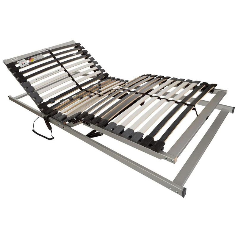 stelaż elektryczny regulowany drewniany