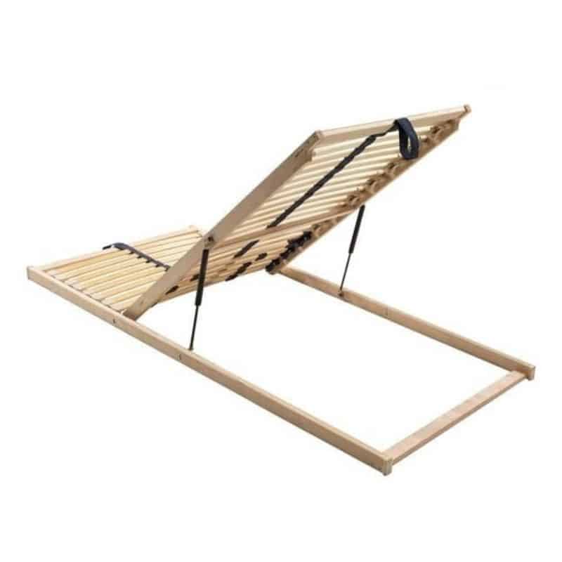 stelaż z regulacją twardości, podnoszony pneumatycznie