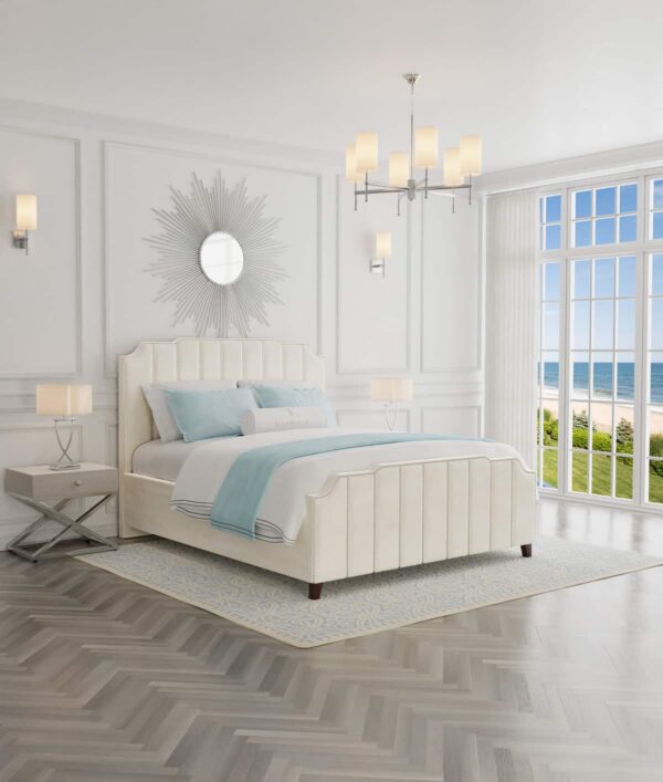 Łóżko 180x200 w stylu nowojorskim - Jacob II