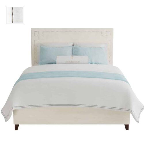 Łóżko w stylu hamptons - Ashley