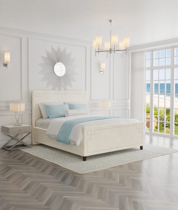 Łóżko w stylu hampton - Ashley II