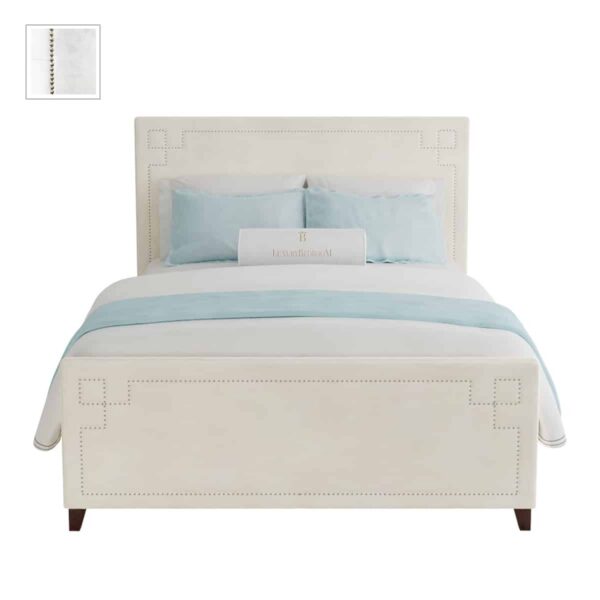 Łóżko w stylu hampton - Ashley II