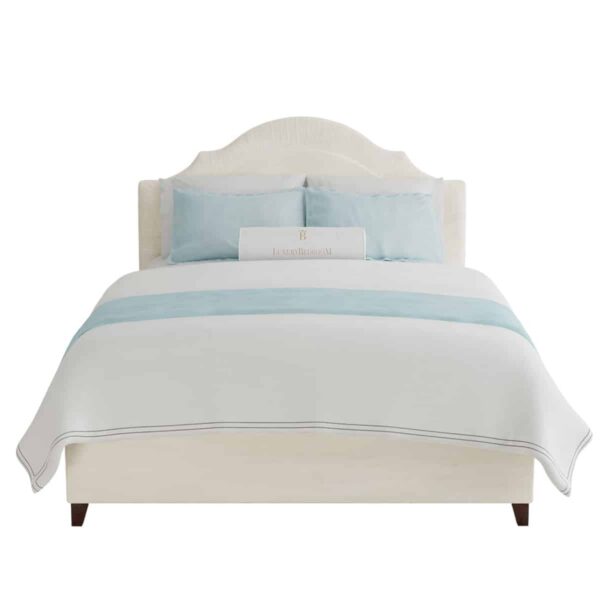 Łóżko tapicerowane z pojemnikiem Betty