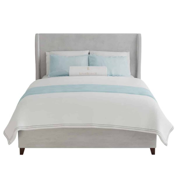 Duże łóżko sypialniane - Emily