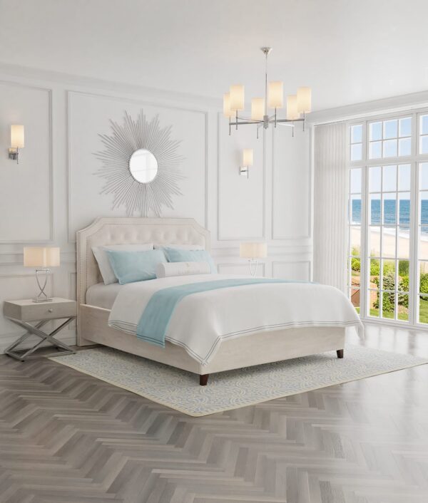 Łóżko 140x200 tapicerowane - James