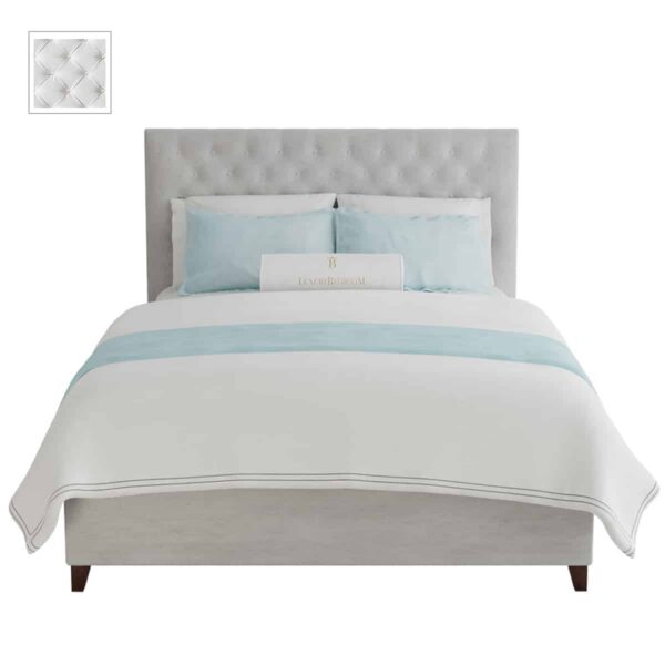 Łóżko jednoosobowe pikowane - Richard