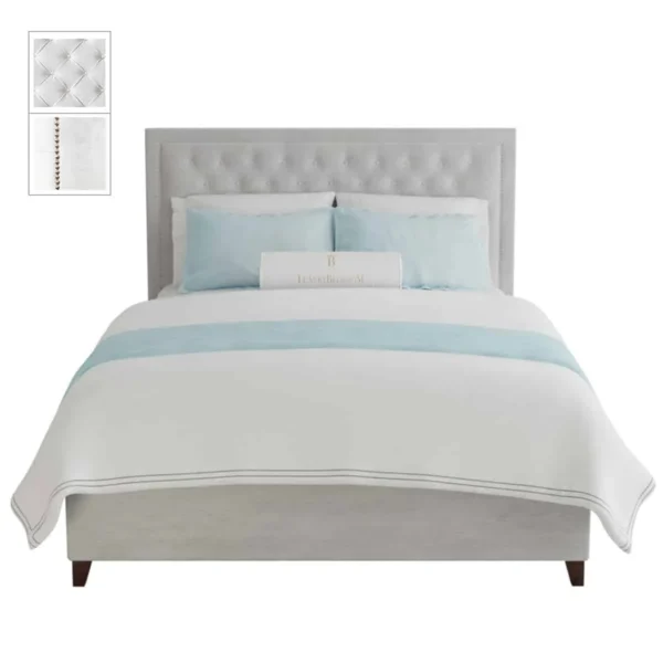 Łóżko do sypialni Rita – luksusowe łóżko tapicerowane premium