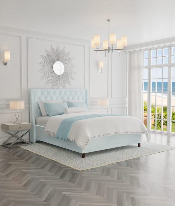 Łóżko tapicerowane 160 x 200 - Rose