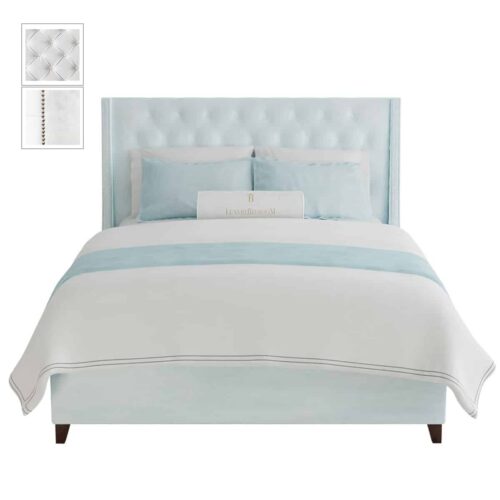 Łóżko tapicerowane 160 x 200 - Rose