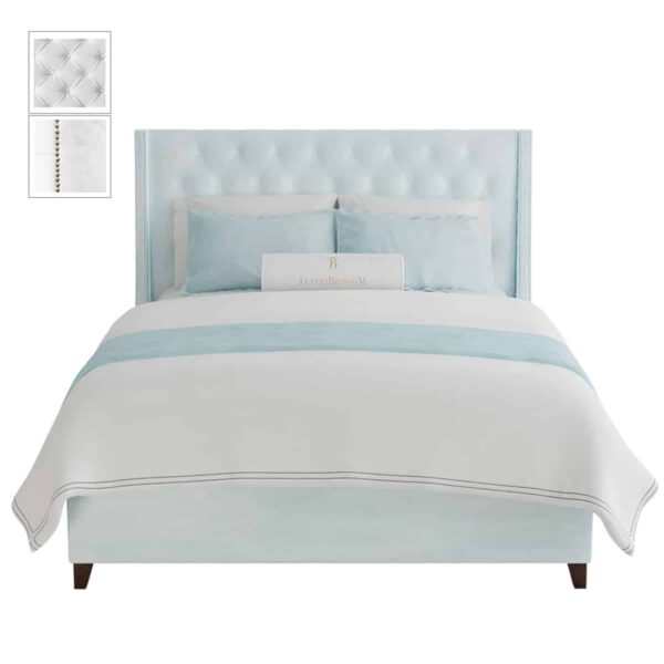 Łóżko tapicerowane 160 x 200 - Rose